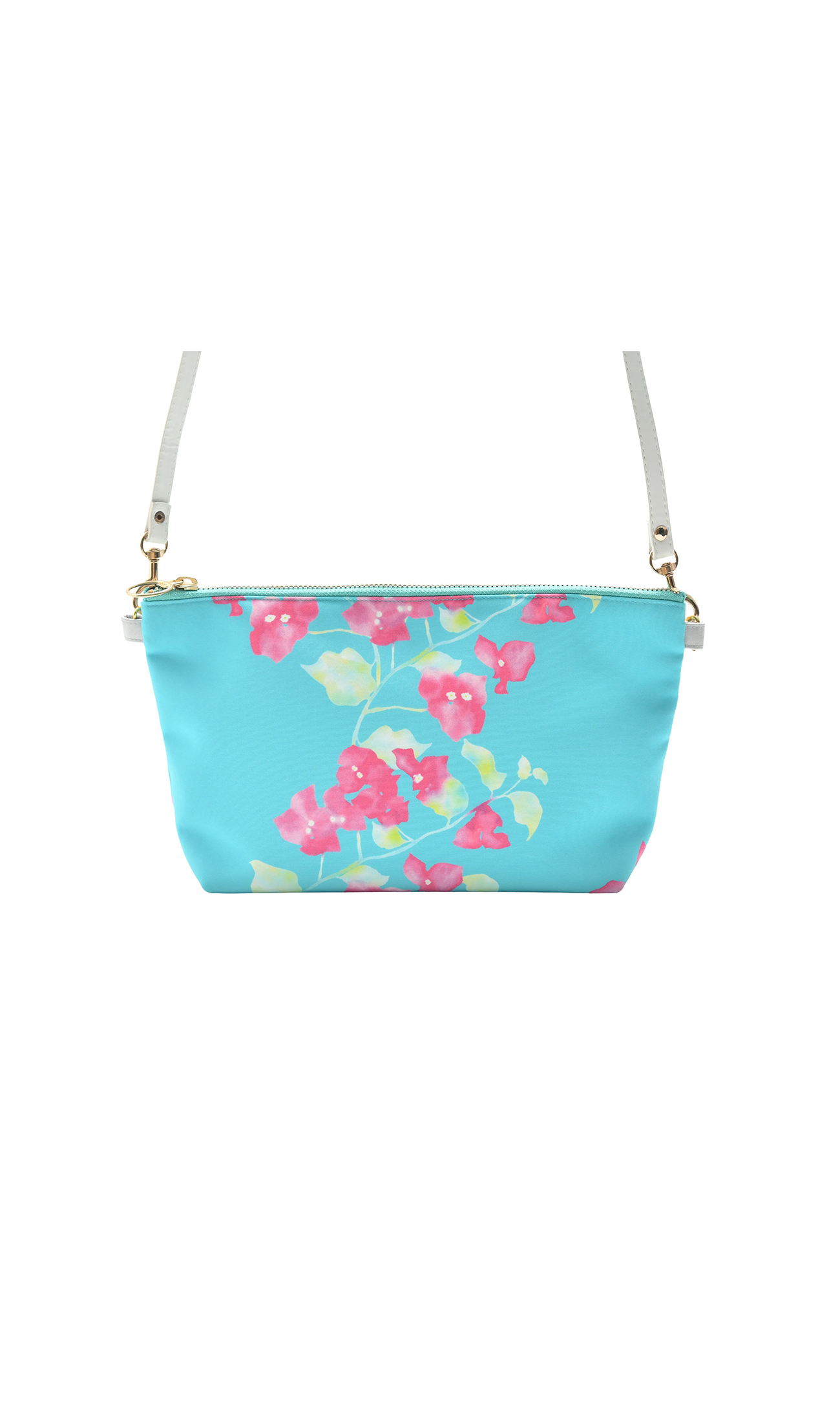 ポシェット | Tropical Bougain Turquoise