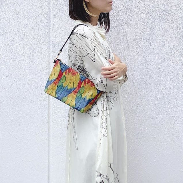 ヨーカンtaion textile arts Okinawa 沖縄 ポシェット 毛布