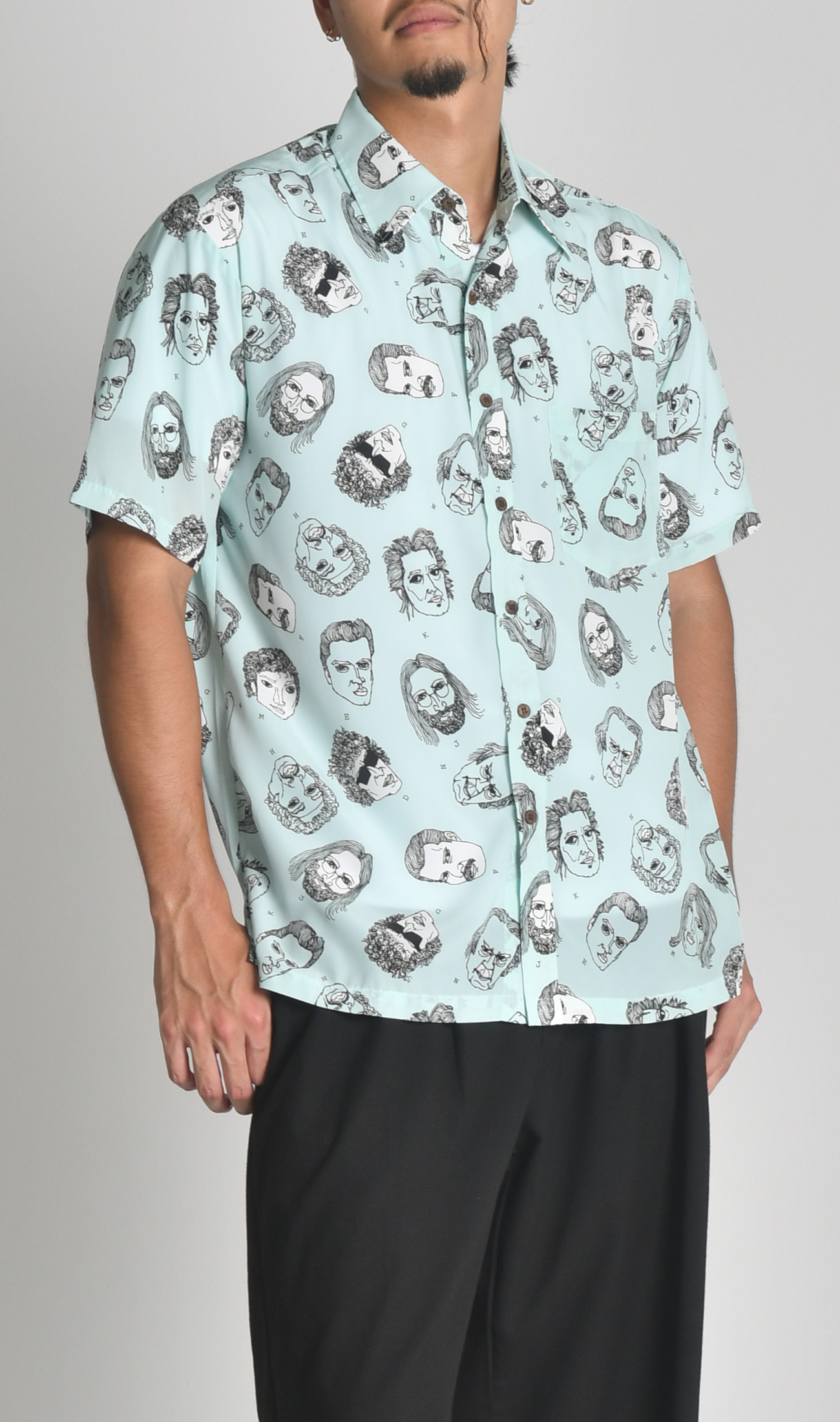 シャツ | Rock star turquoise