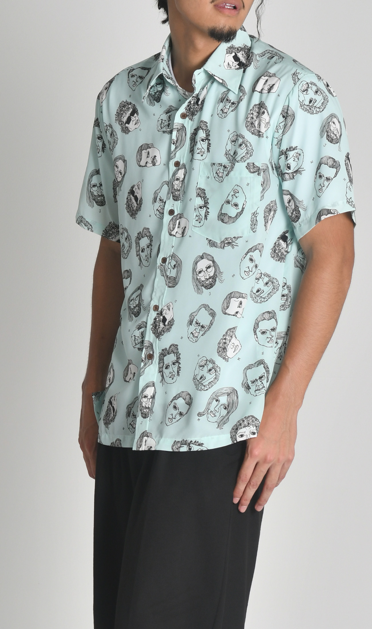シャツ | Rock star turquoise
