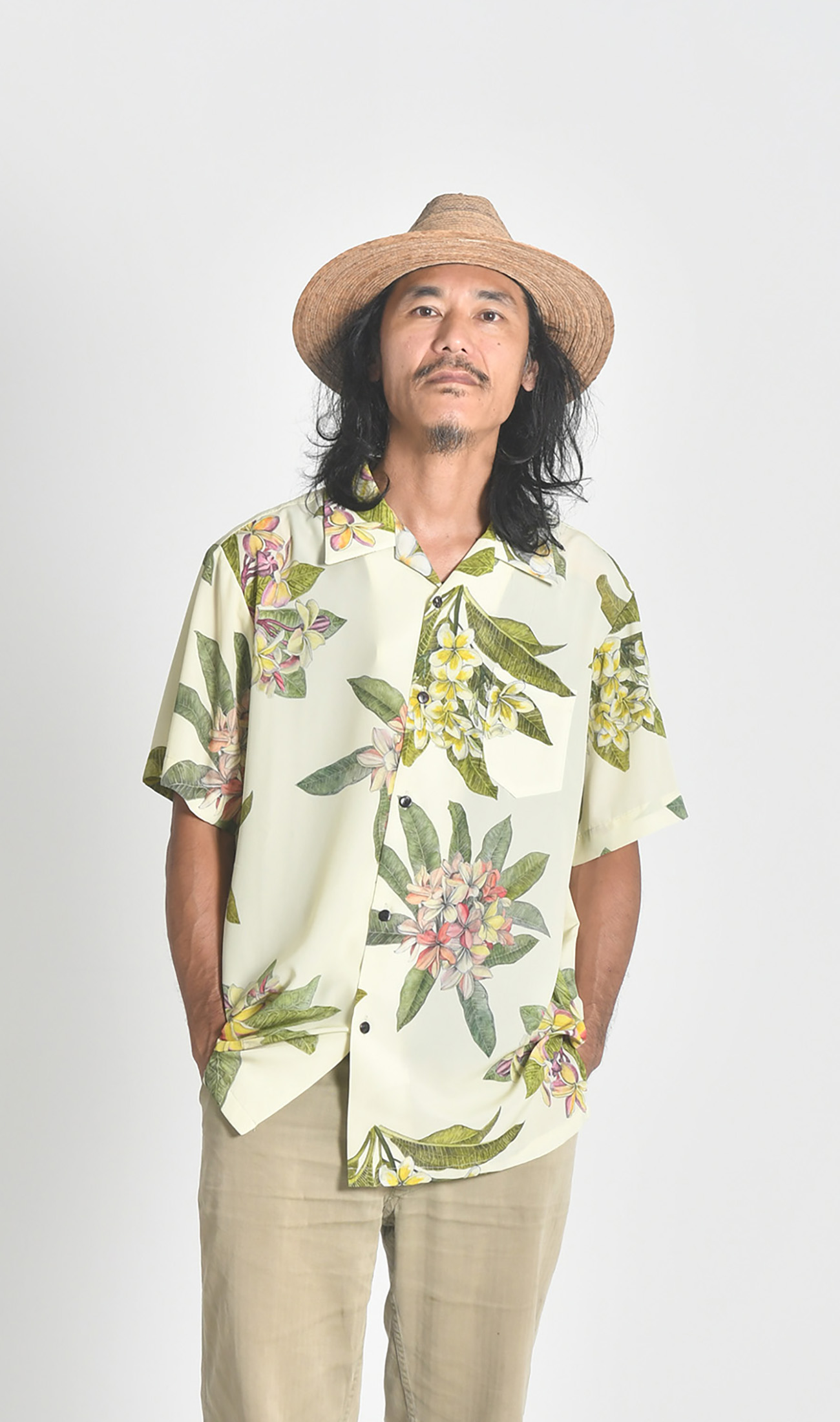 オープンカラーシャツ | Primera Beige