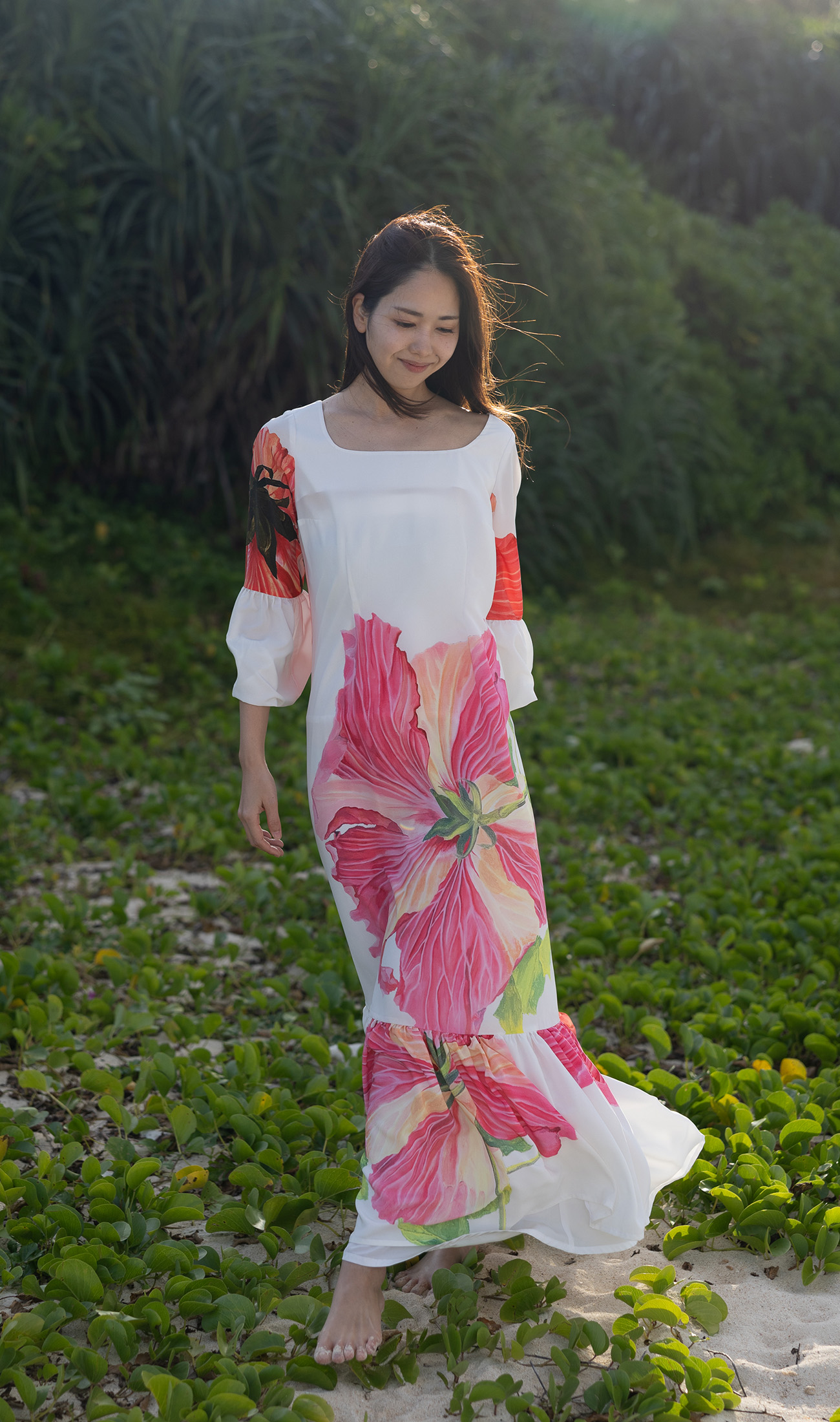 MARIAGE | マンダリンドレス | Nape white