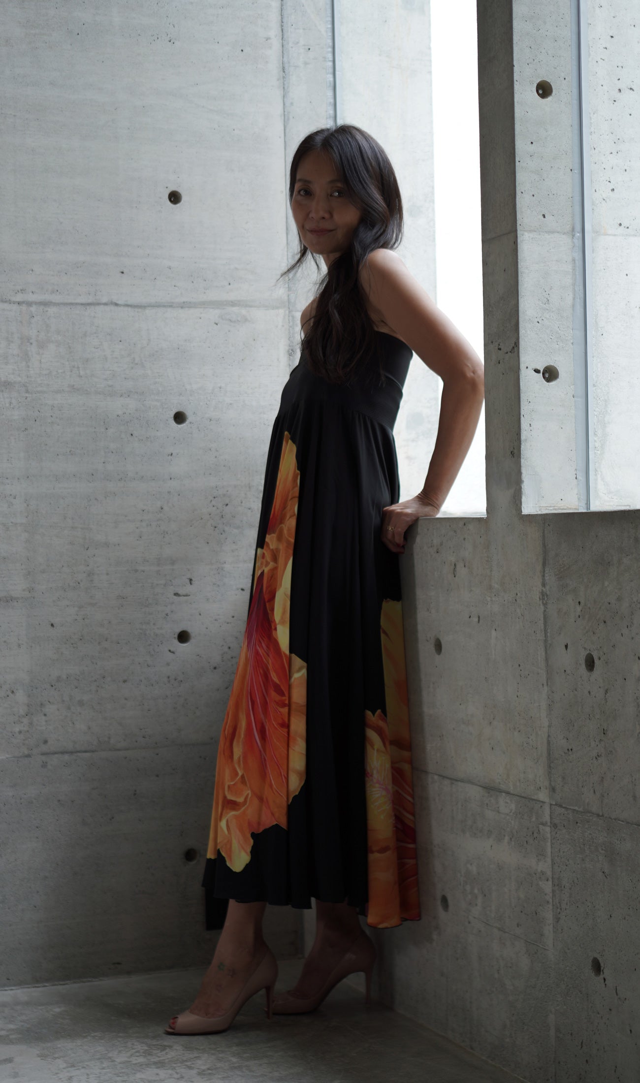 MARIAGE | PICTURESコラボ360°ドレス | Blossom black