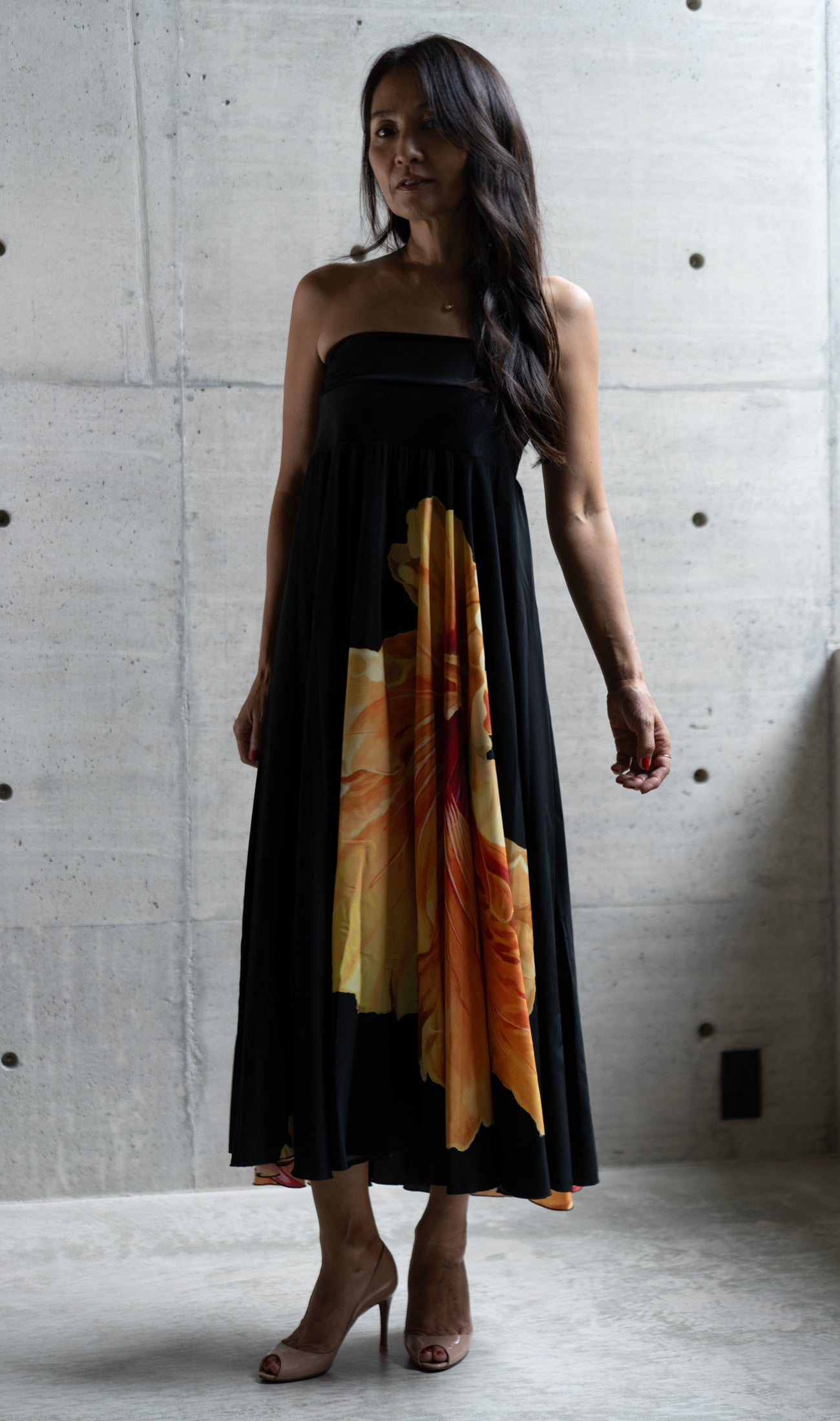 MARIAGE | PICTURESコラボ360°ドレス | Blossom black