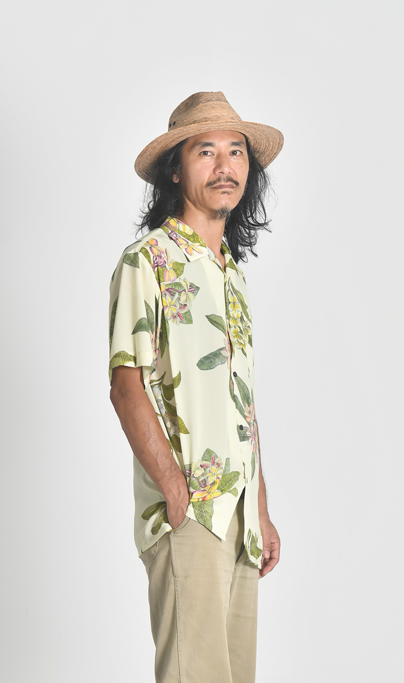 オープンカラーシャツ | Primera Beige