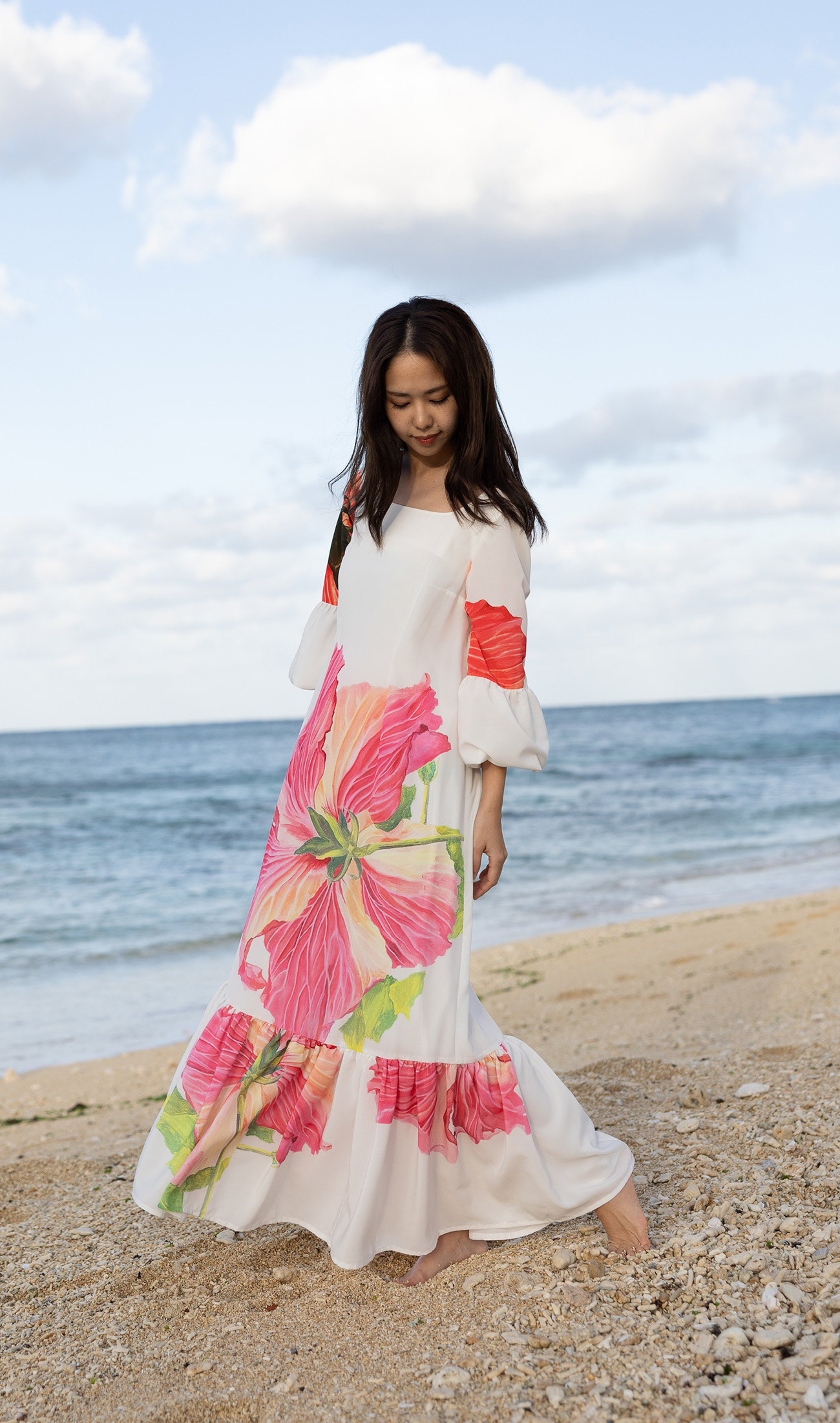 MARIAGE | マンダリンドレス | Nape white