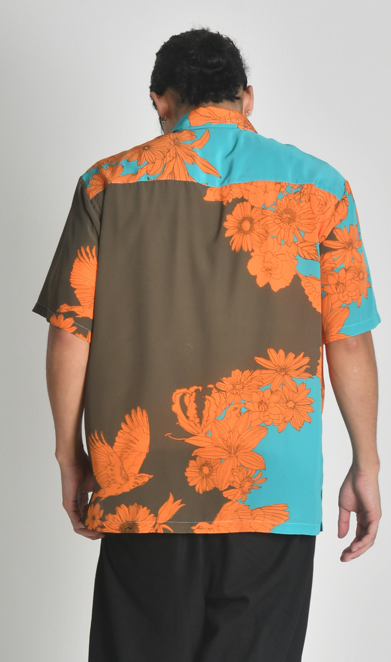 シャツ | bouquet turquoise