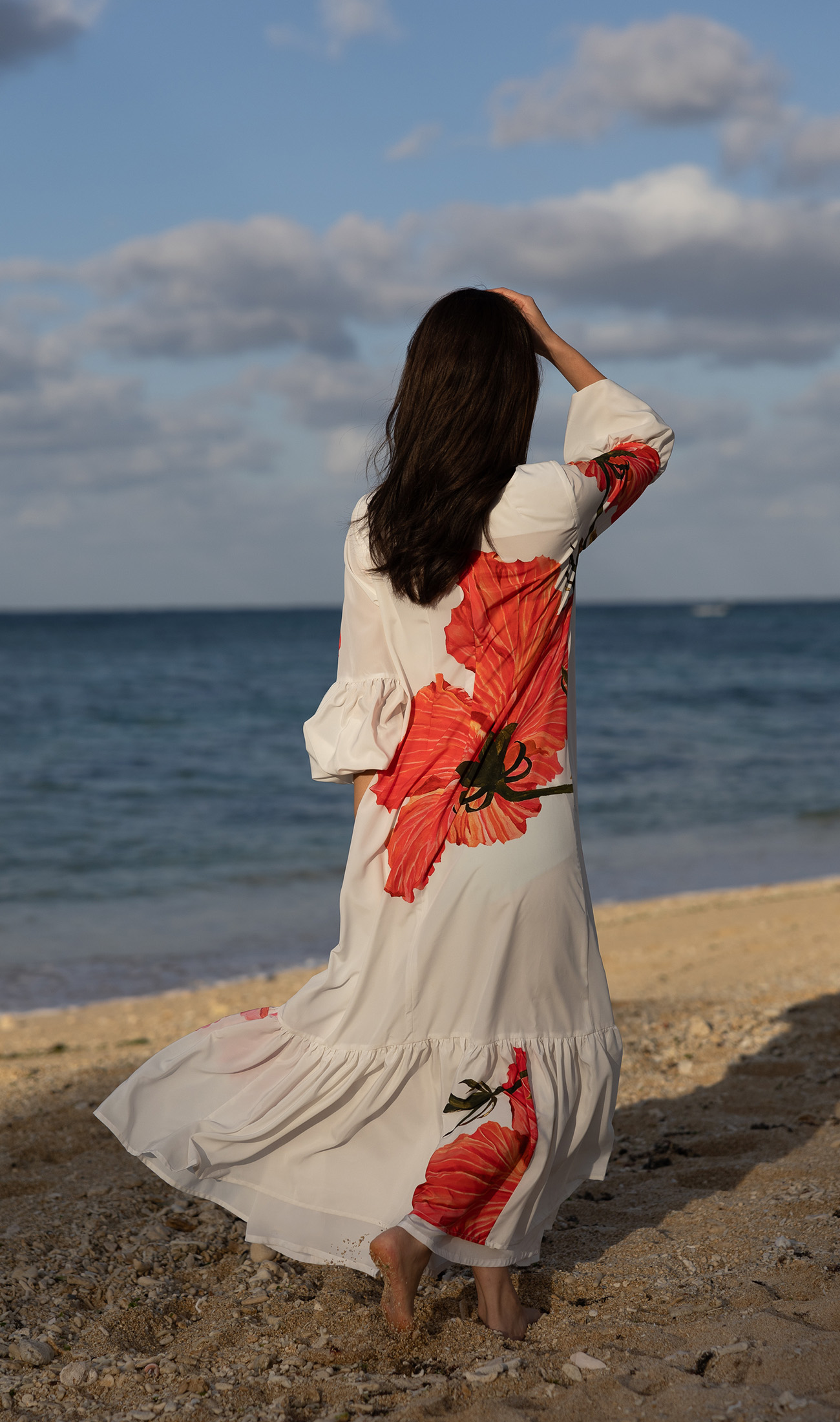 MARIAGE | マンダリンドレス | Nape white