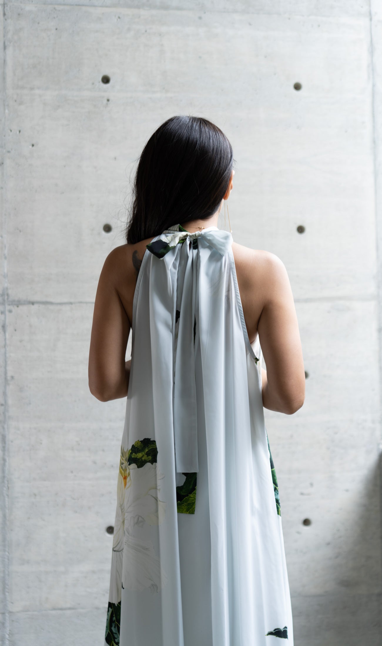 MARIAGE | Mandarin dress | Pollen turquoise