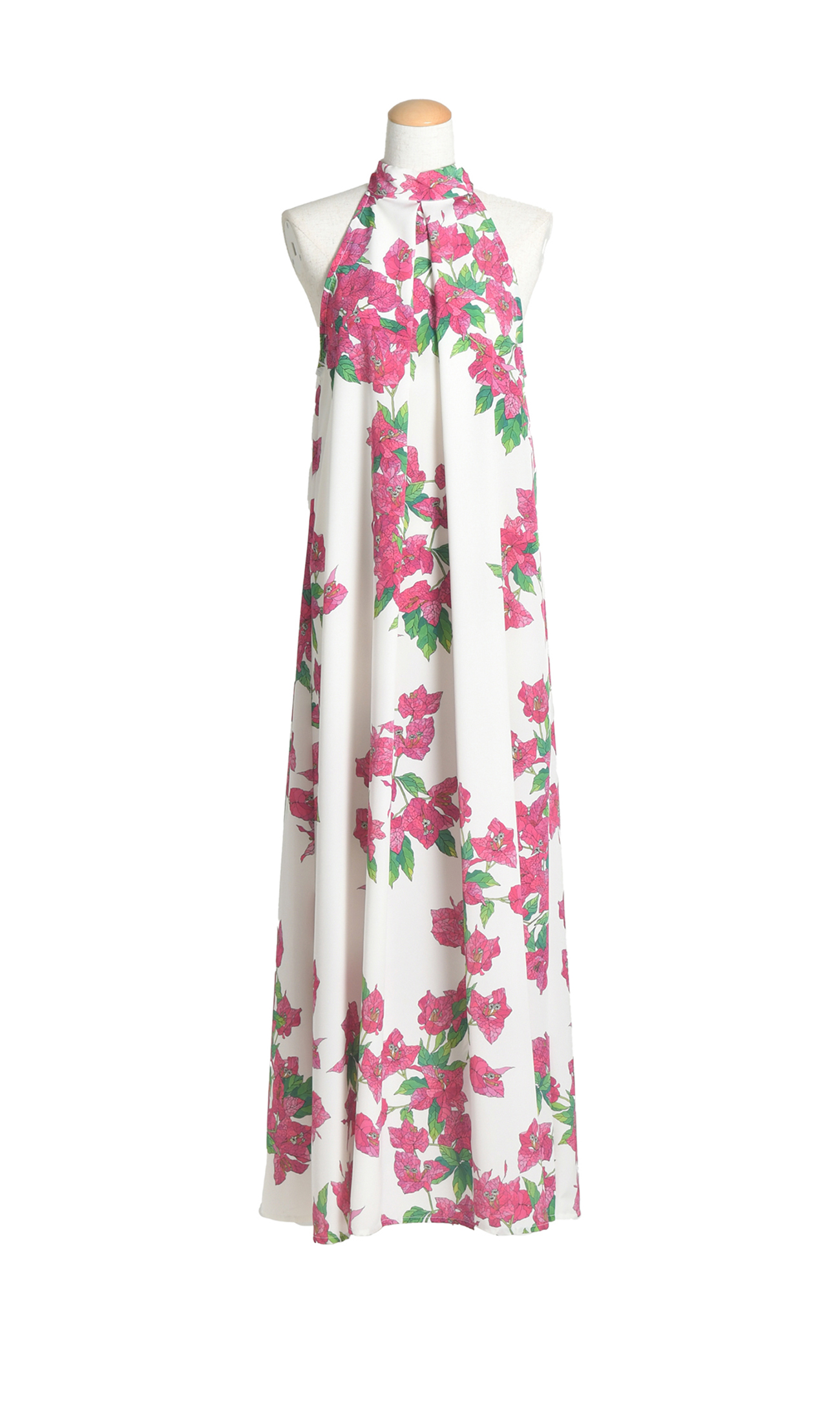 【レンタル】ホルタードレス | Bougainvillea white