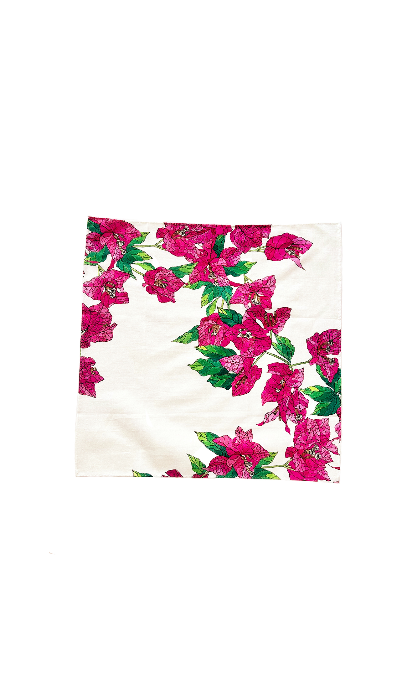 NUNUコットンハンカチ | Bougainvillea