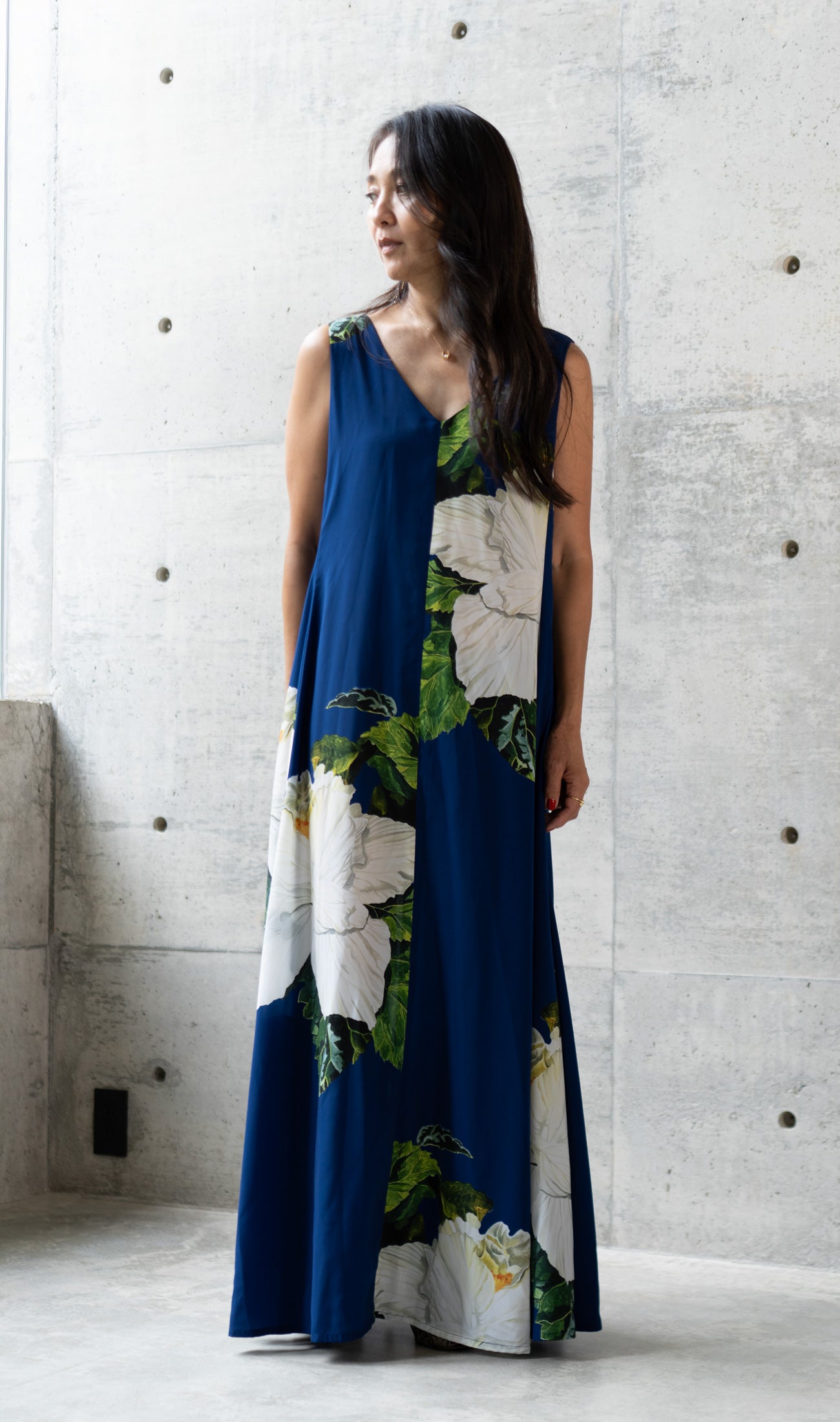 MARIAGE | Mandarin dress | Pollen turquoise