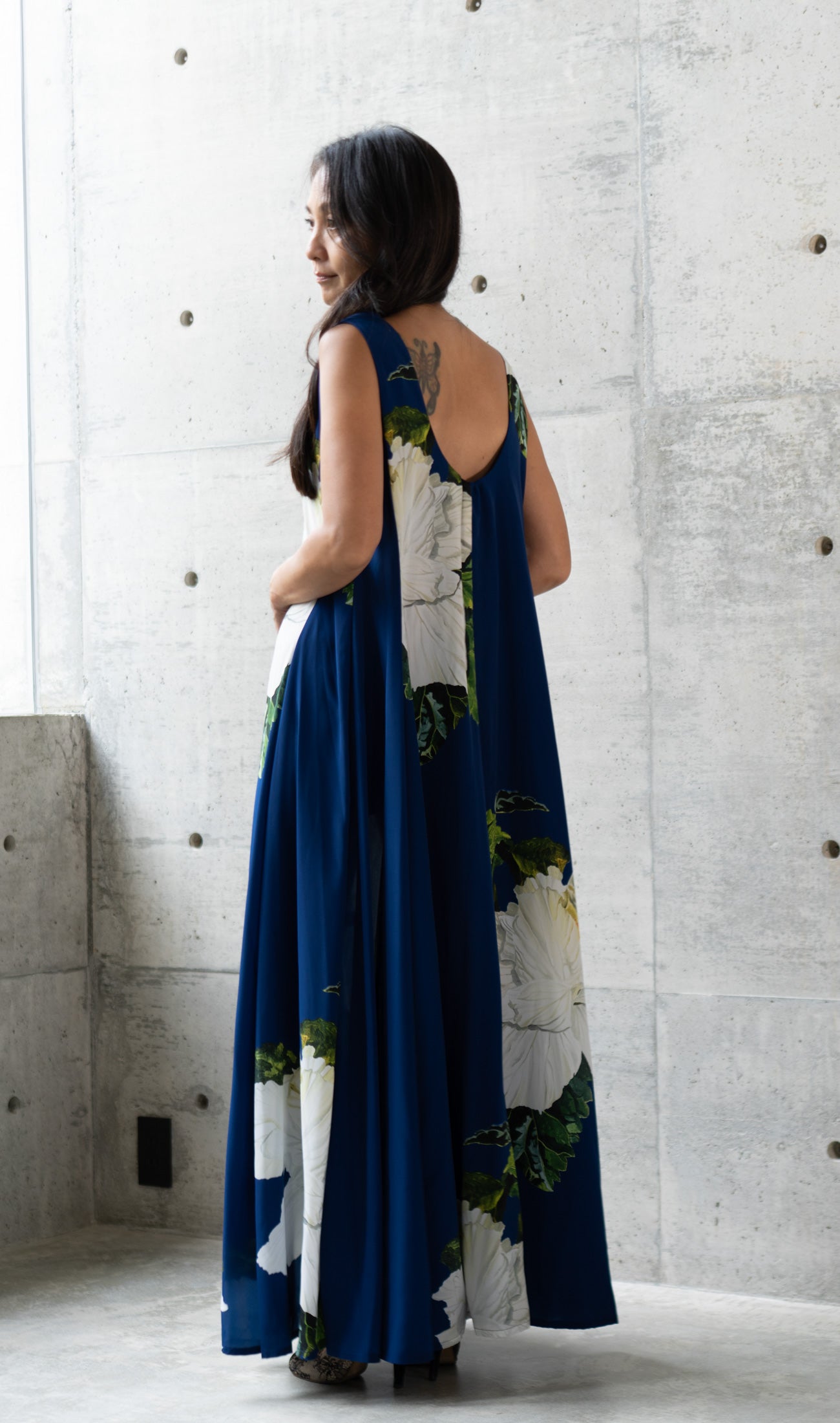MARIAGE | Mandarin dress | Pollen turquoise