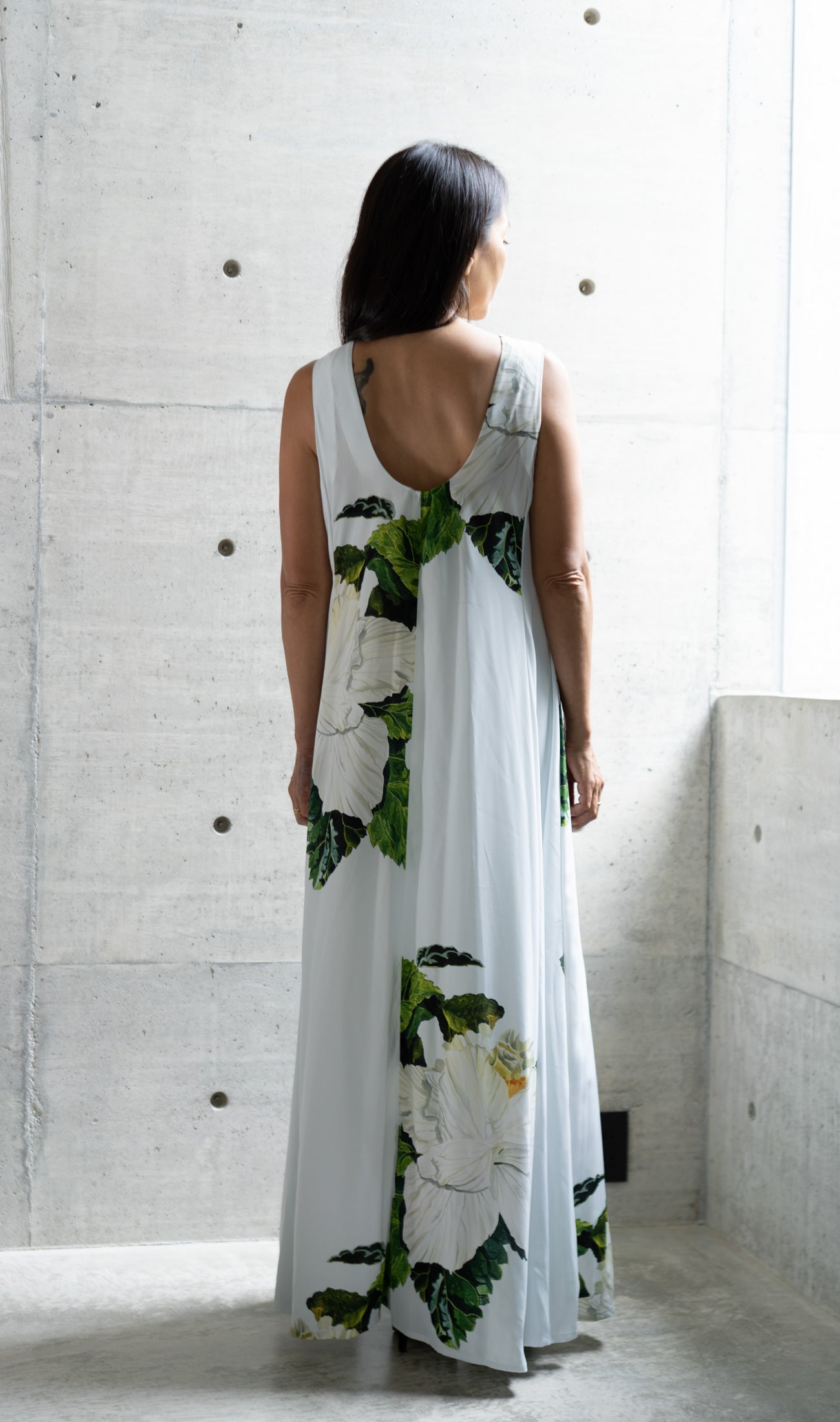 MARIAGE | Mandarin dress | Pollen turquoise