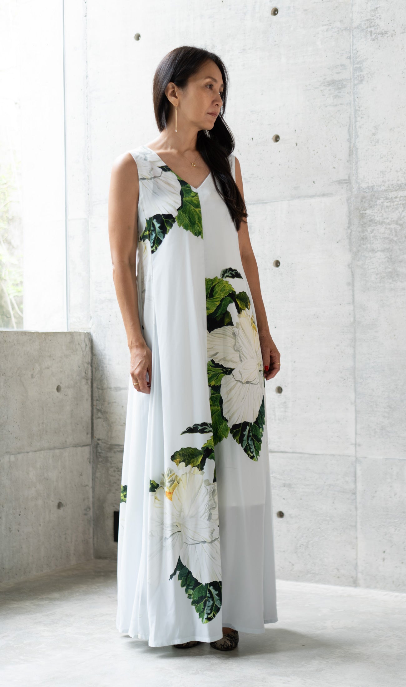 MARIAGE | Mandarin dress | Pollen turquoise