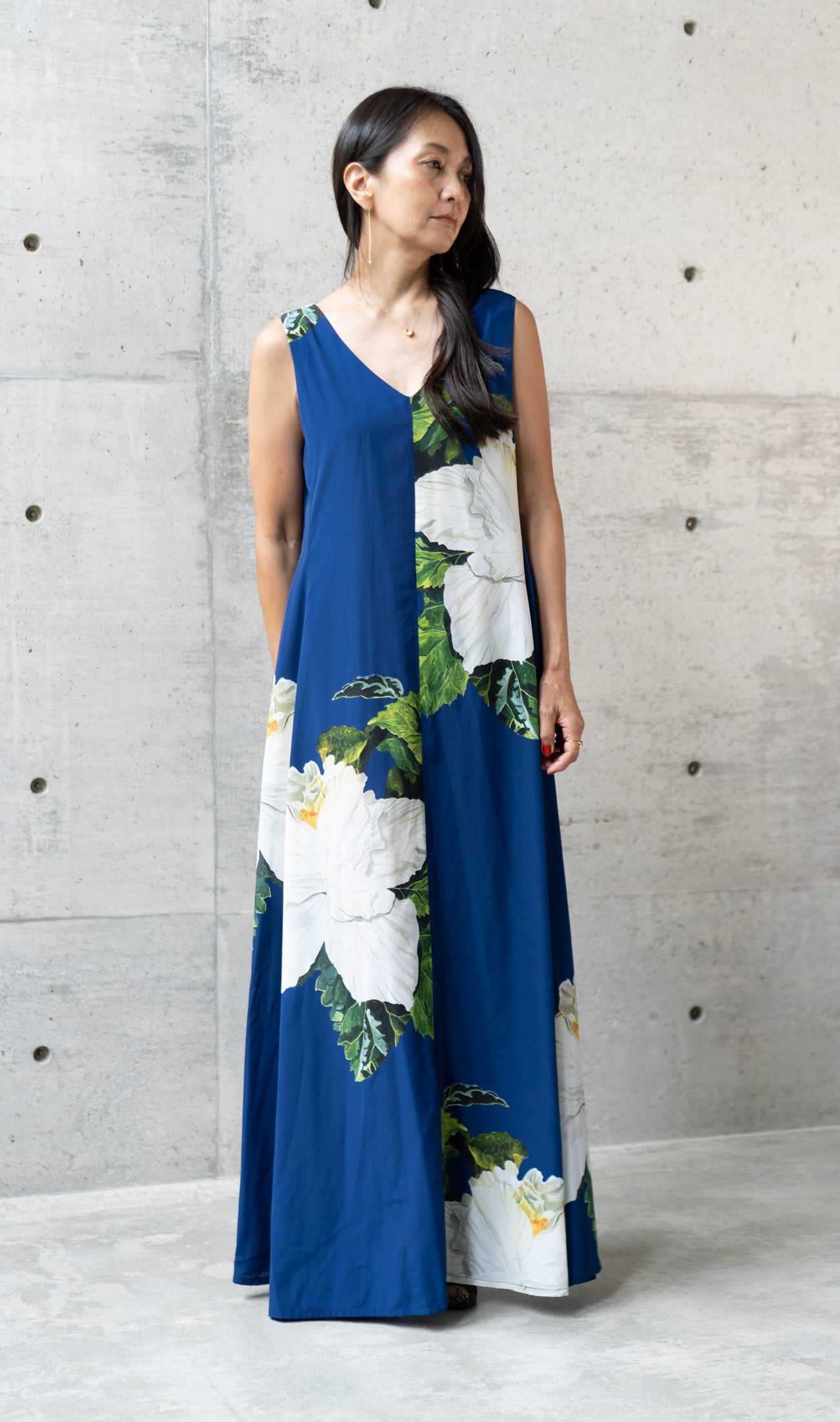 MARIAGE | Mandarin dress | Pollen turquoise