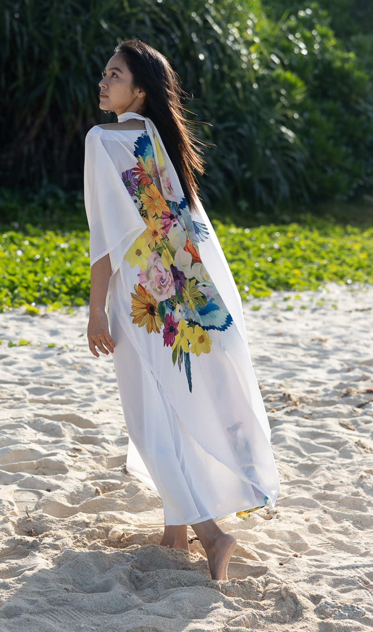 MARIAGE | フロウイングドレス | Bouquet frolic white