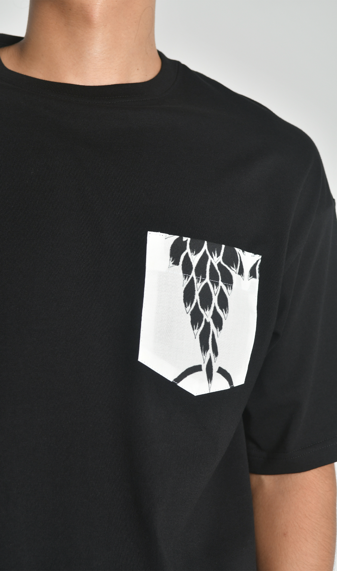 ポケットTシャツ(ブラック) | Gettoka