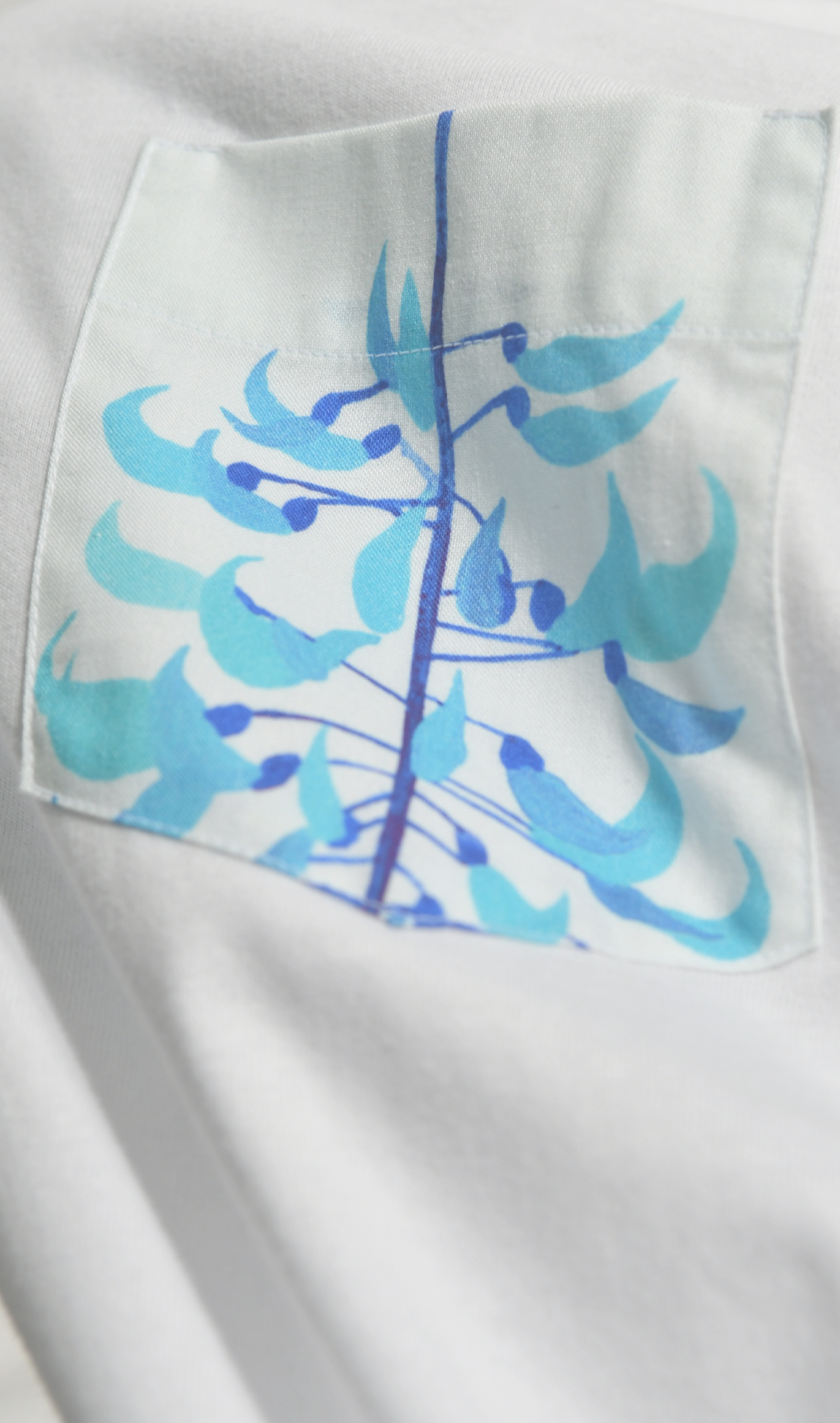 ポケットTシャツ(ホワイト) | hisuikazura white