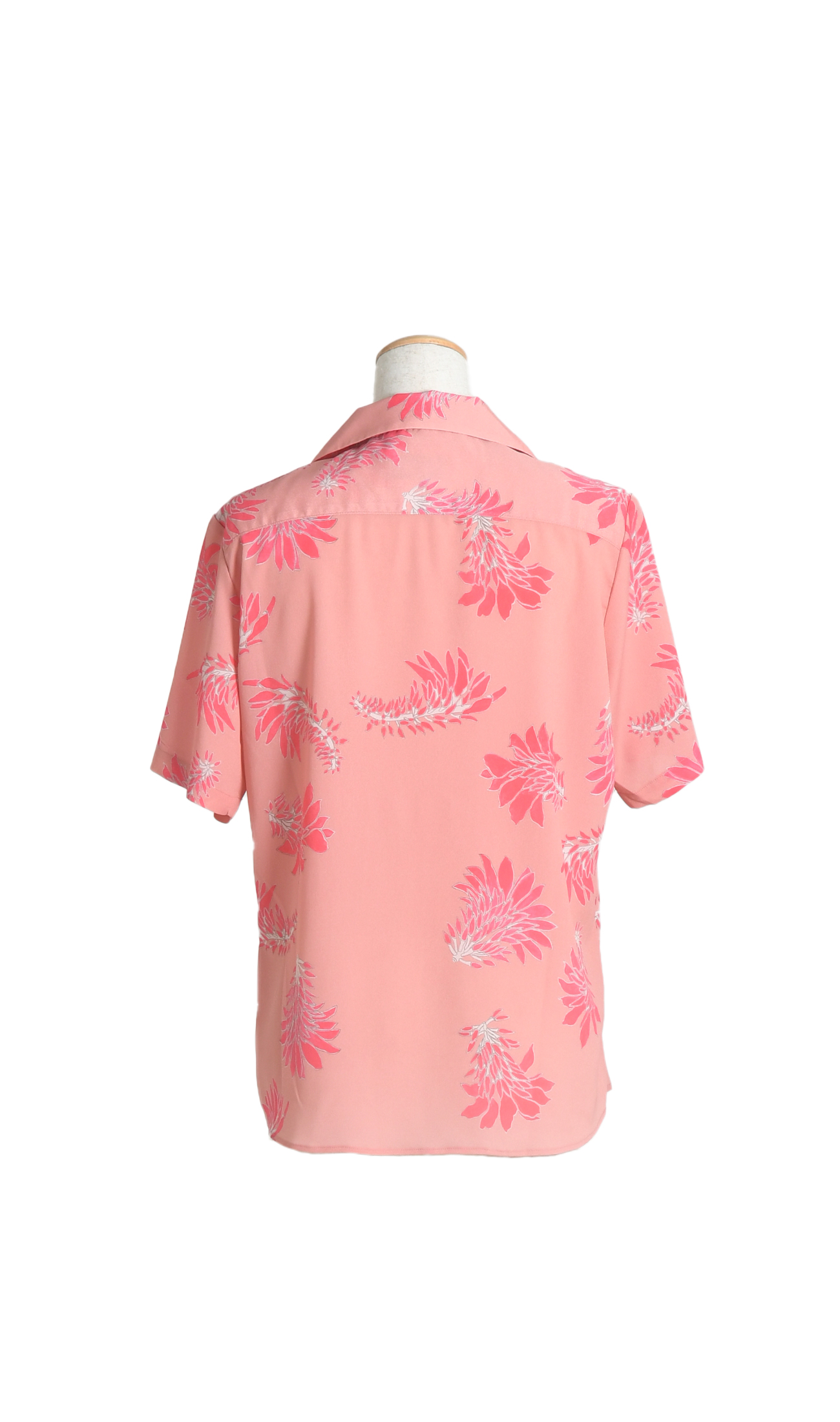 【レンタル】レディースオープンカラーシャツ | deigo salmon pink
