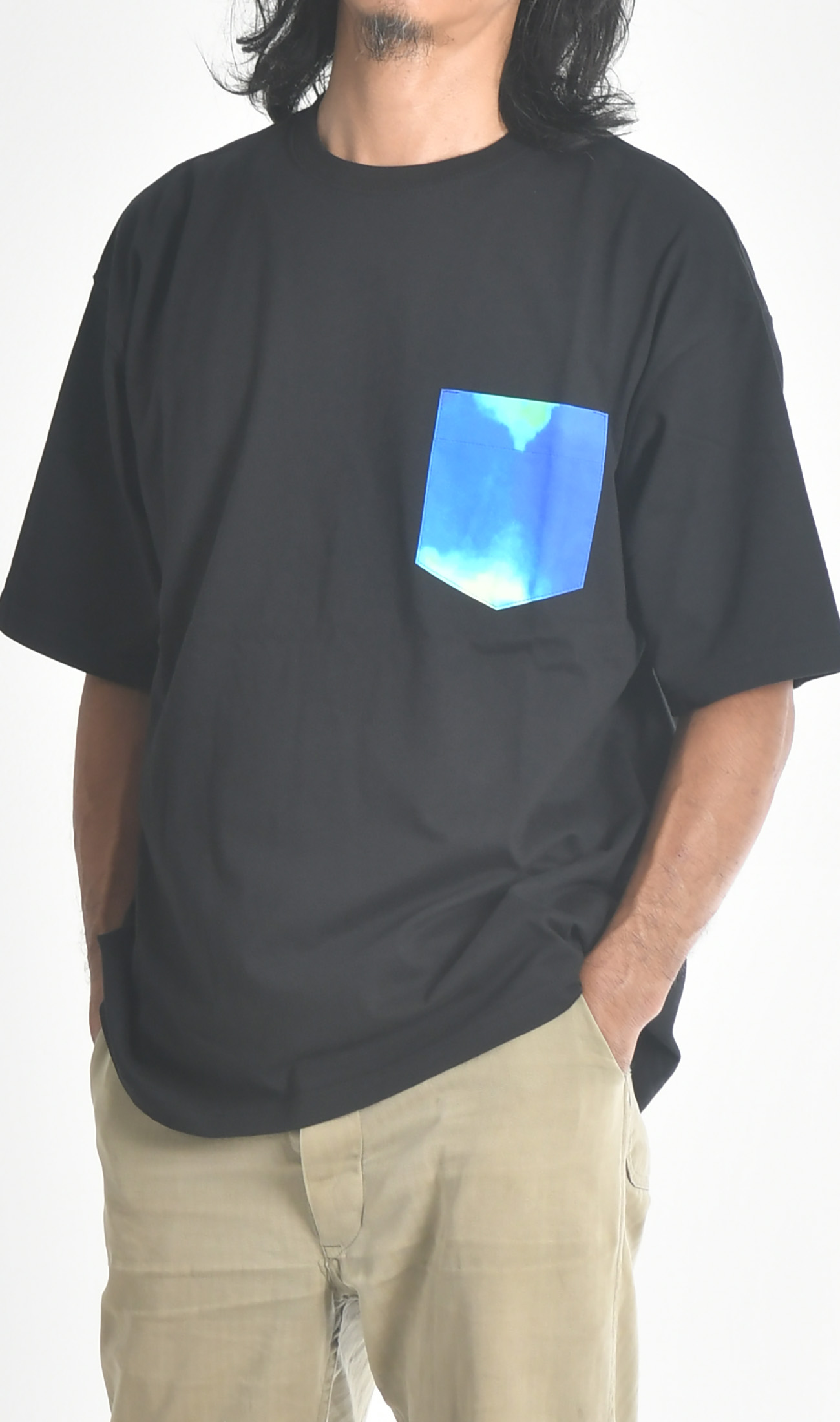 ポケットTシャツ(ブラック) | Umi