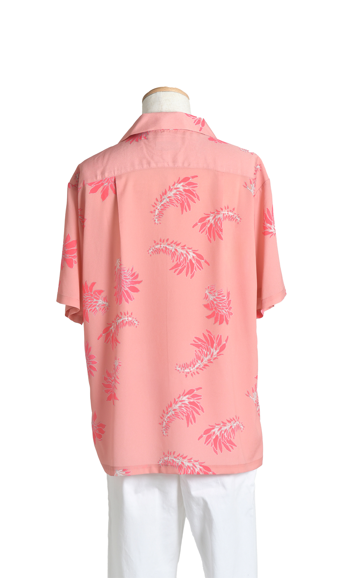 【レンタル】メンズオープンカラーシャツ | Deigo salmon pink