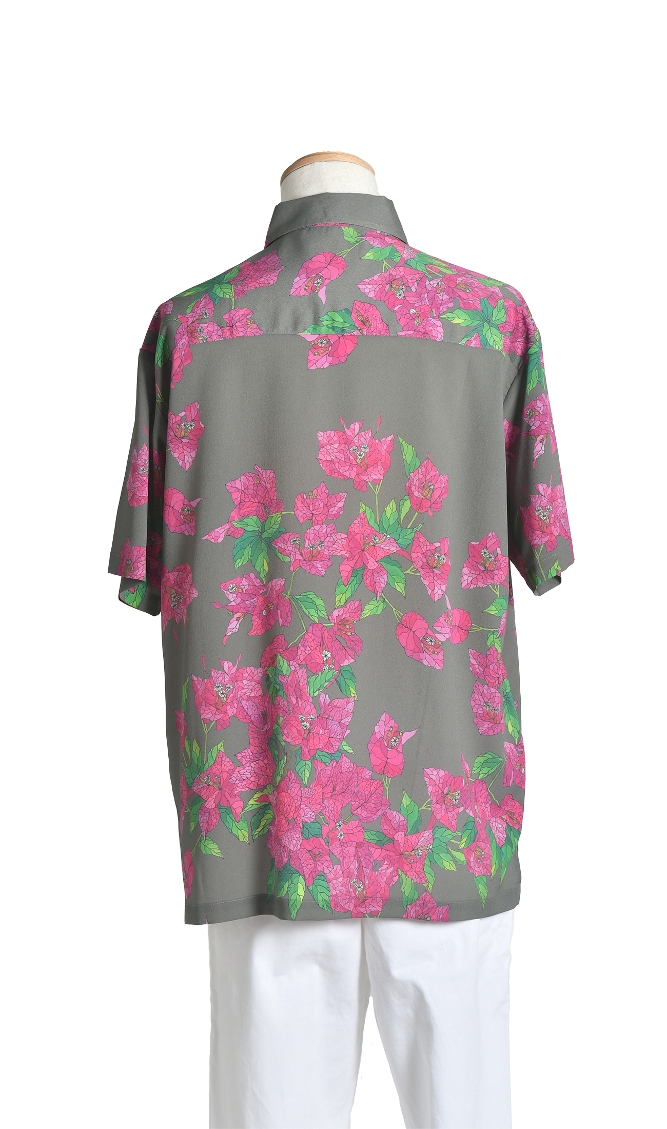 【レンタル】メンズシャツ | Bougainvillea gray