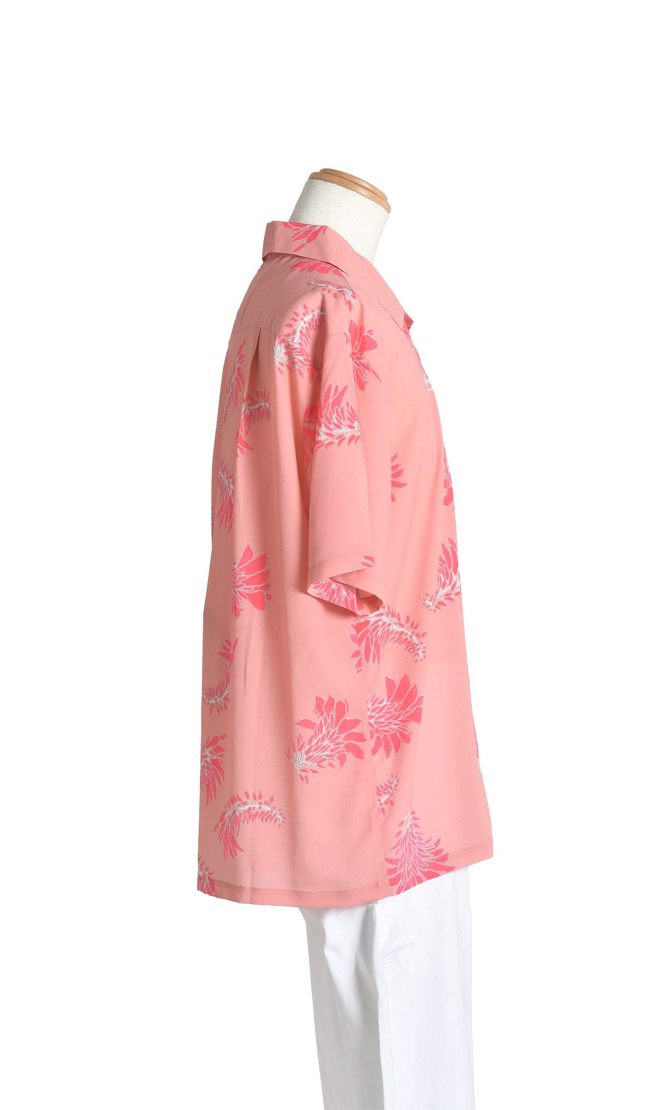 【レンタル】メンズオープンカラーシャツ | Deigo salmon pink