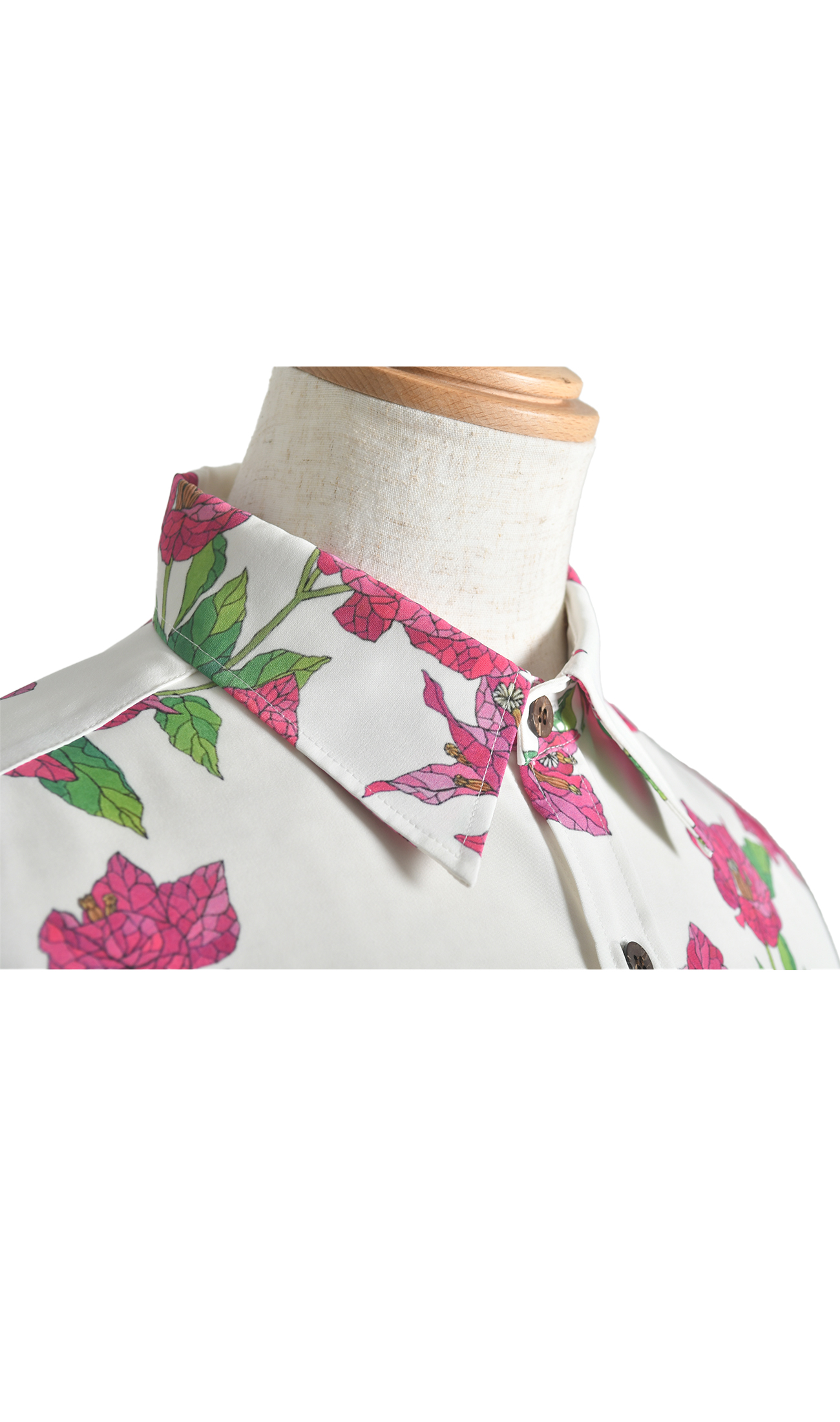 【レンタル】メンズシャツ | Bougainvillea white
