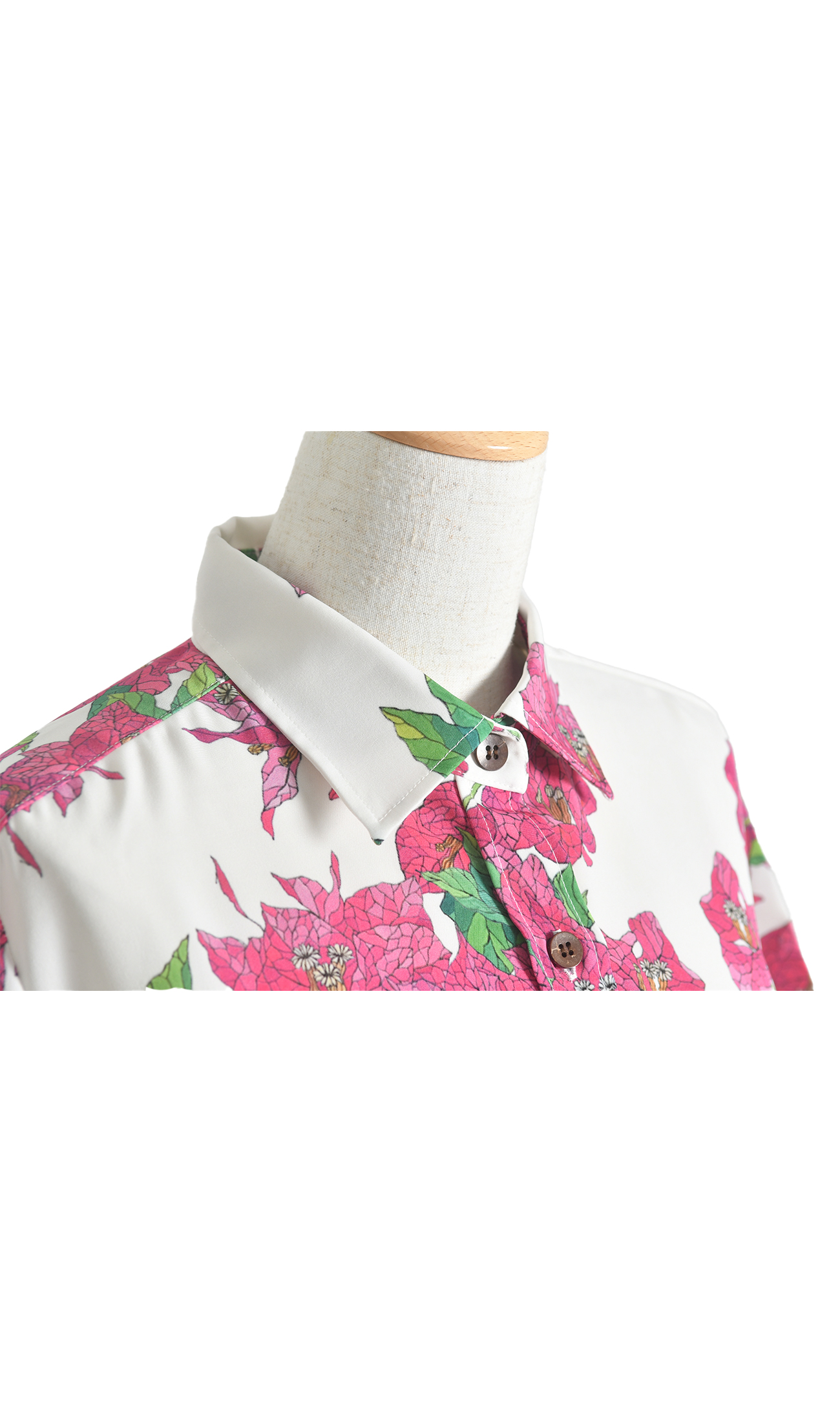 【レンタル】レディースシャツ | Bougainvillea white