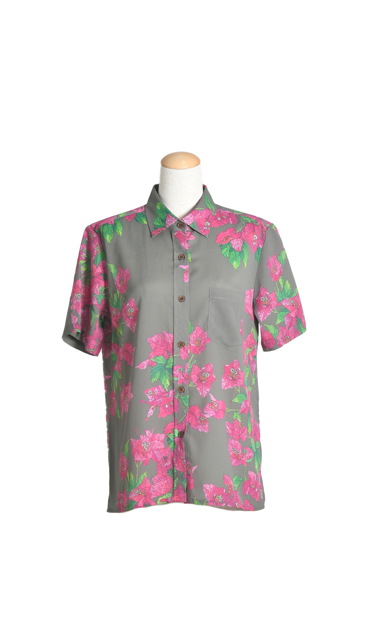 【レンタル】レディースシャツ | Bougainvillea gray