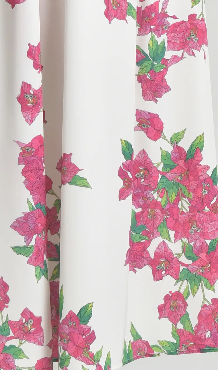 【レンタル】フレアドレス | Bougainvillea white